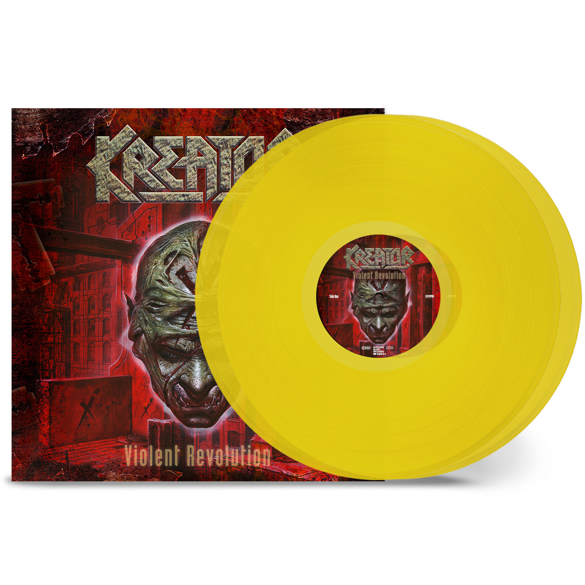 2discs LP Kreator Violent Revolution (Yellow Vinyl) NBR56463YELLOWV NUCLEAR BLAST 未開封 /00520 Kreator - Violent Revolution – Nuclear Blast USA
