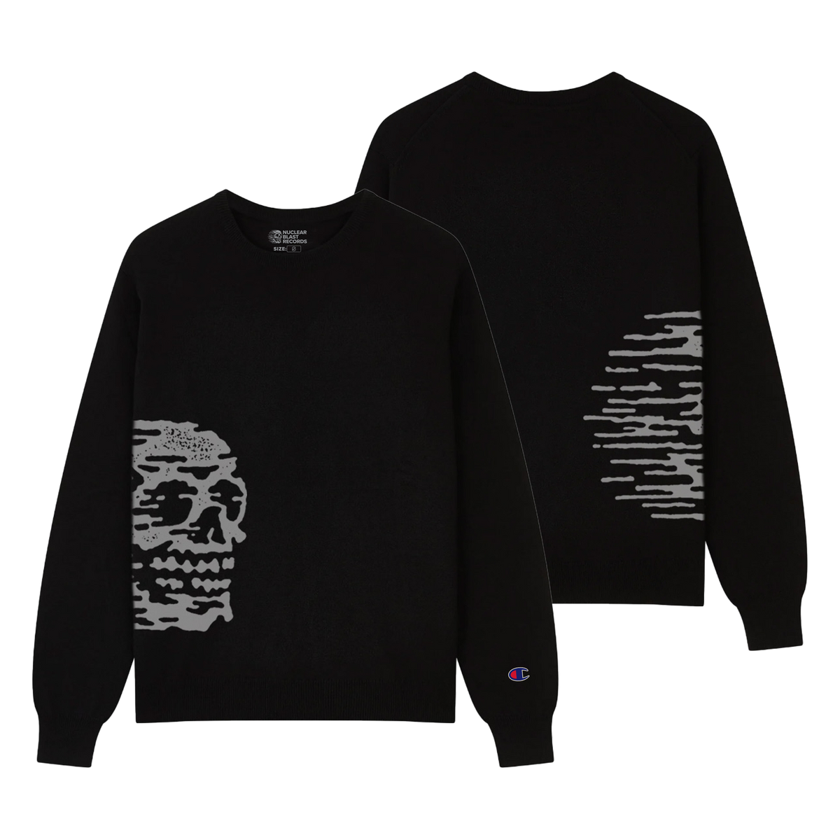 Nuclear Blast Champion “Blasthead” Crewneck Sweatshirt – Nuclear 