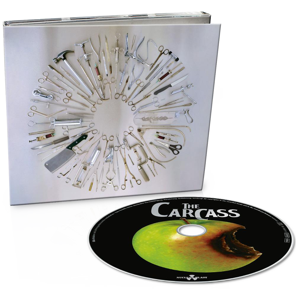CARCASS,カーカス,限定1000セット,缶ボックス,デスメタル,メロデス Carcass - Surgical Remission / Surplus Steel EP – Nuclear Blast USA