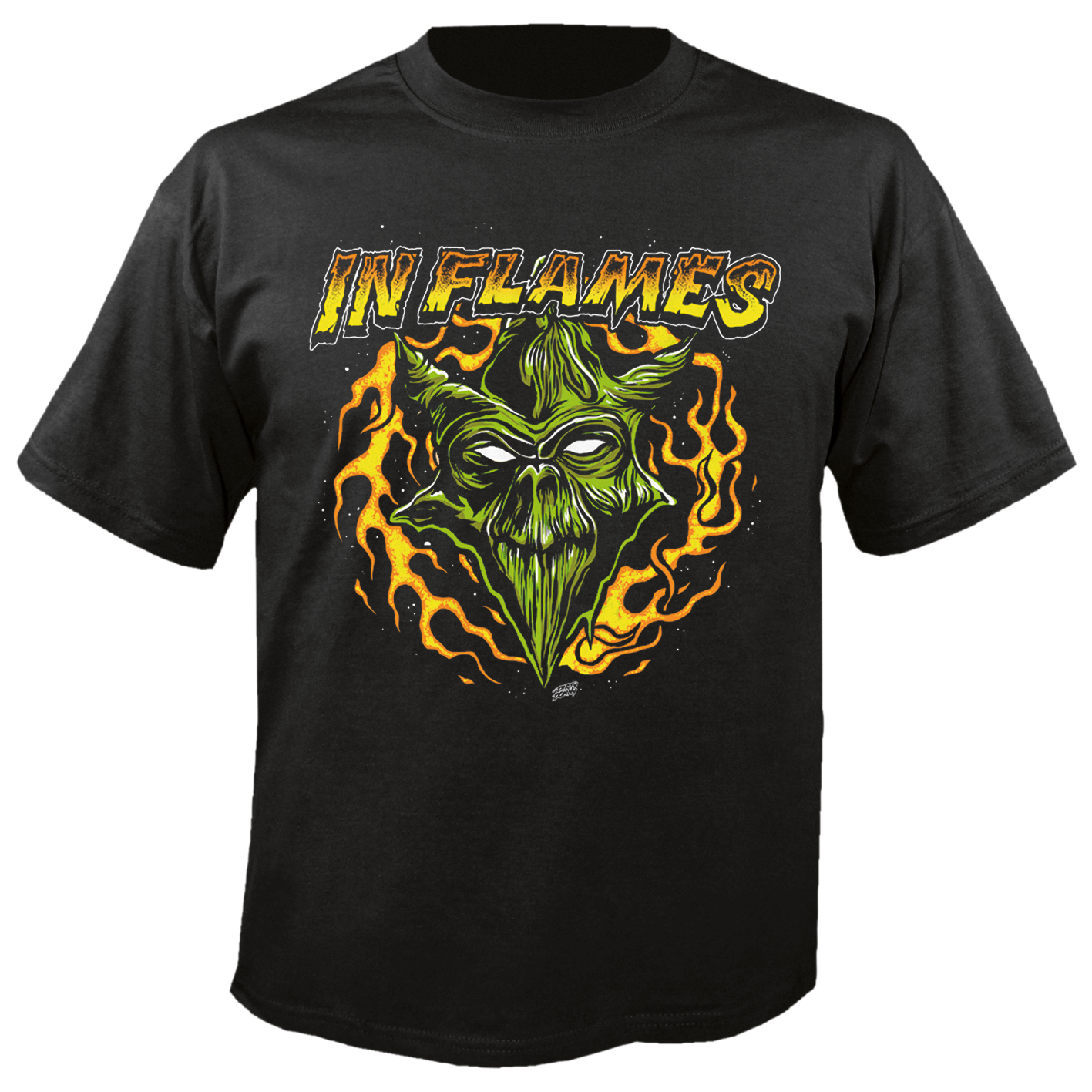 In flames t sales shirt