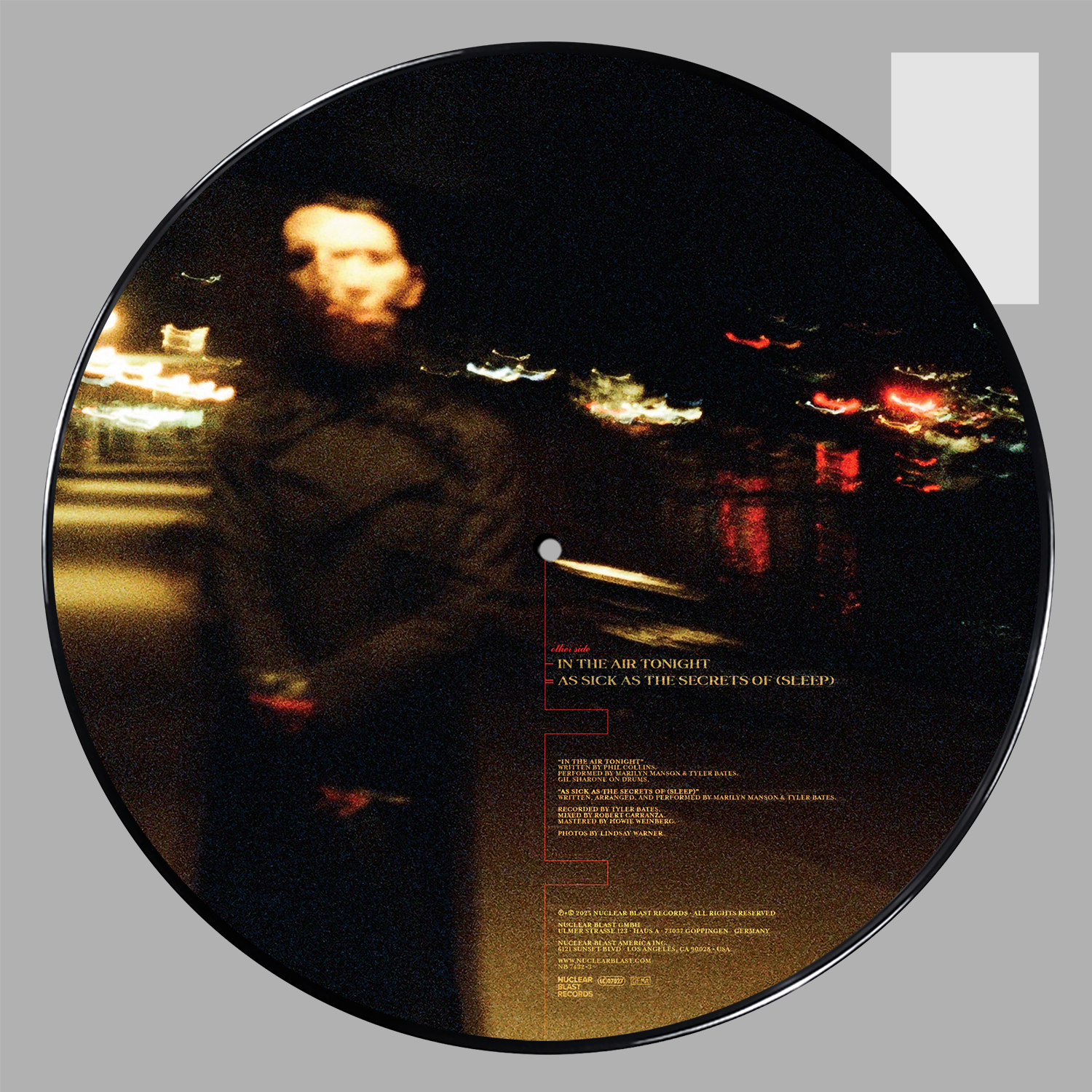 Marilyn Manson - In The Air Tonight Picture Disc – Nuclear Blast USA