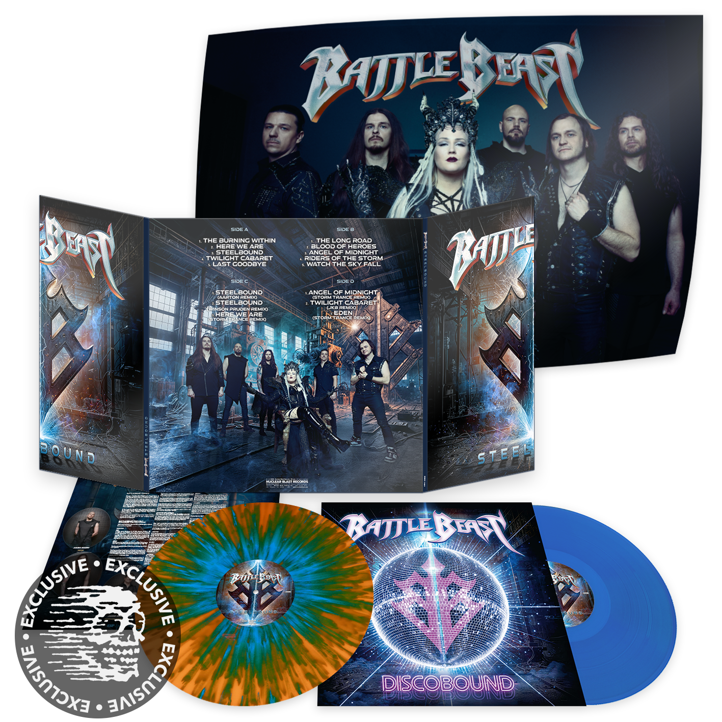 hide battle beast / steelbound+3枚 Battle Beast - Steelbound hide battle beast / steelbound+3枚 Battle Beast - Steelbound