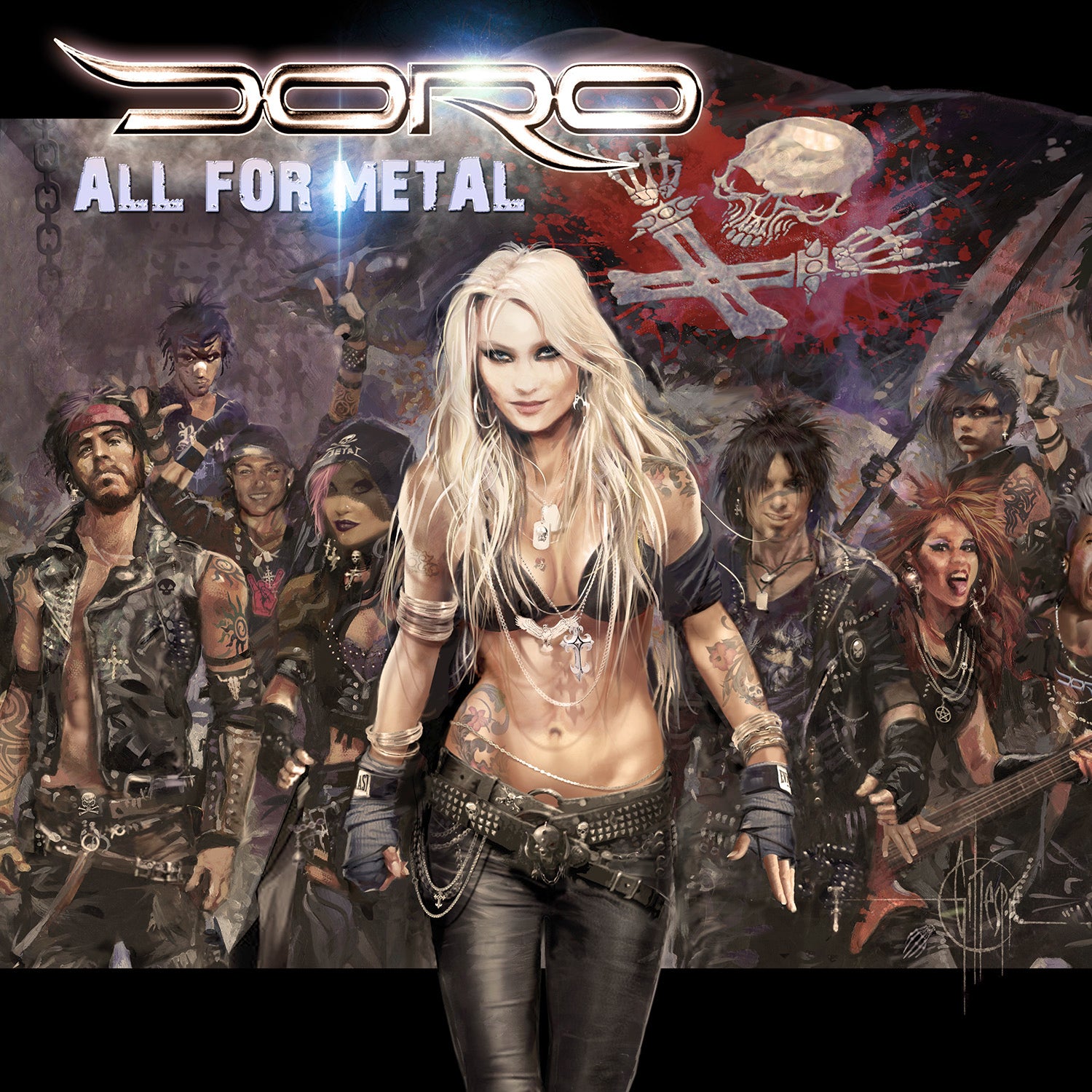 Doro - All For Metal Vinyl (Euro Import) – Nuclear Blast USA