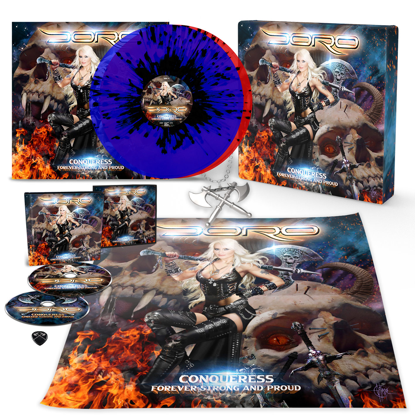 Doro - Conqueress - Forever Strong and Proud – Nuclear Blast USA Doro - Conqueress - Forever Strong and Proud – Nuclear Blast USA