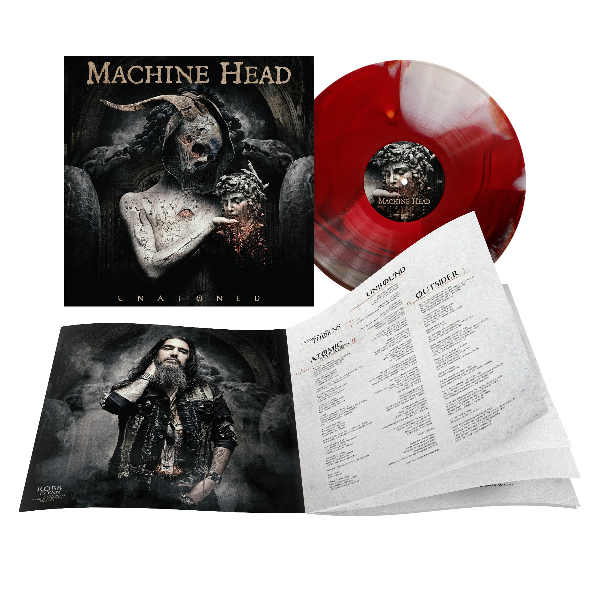 BORN「-Abnormal Head Machine-」リマスター盤　会場限定 Machine Head - UNATØNED - BØNESCRAPER EDITIØN VINYL – Nuclear
