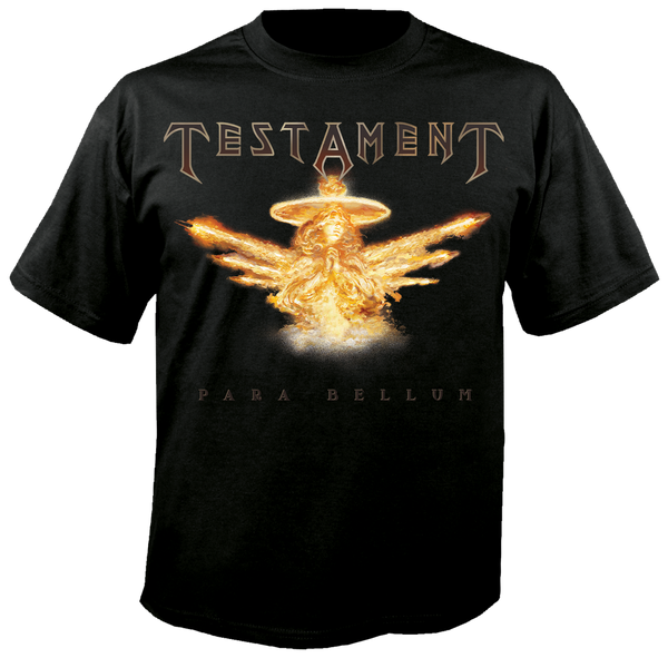 TESTAMENT ツアーTシャツ Mサイズ ブラック レア Testament - Para Bellum Angel T-Shirt – Nuclear Blast USA