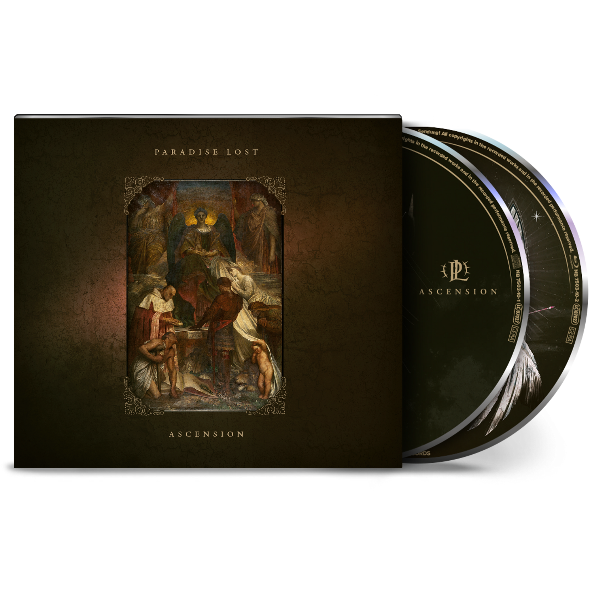 Paradise Lost - Ascension Limited Edition Digipak CD plus Blu-Ray