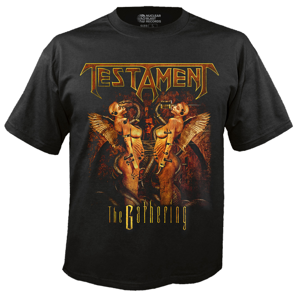 セール★TESTAMENT ツアーTシャツ Mサイズ ブラック レア Testament - The Gathering T-Shirt – Nuclear Blast USA
