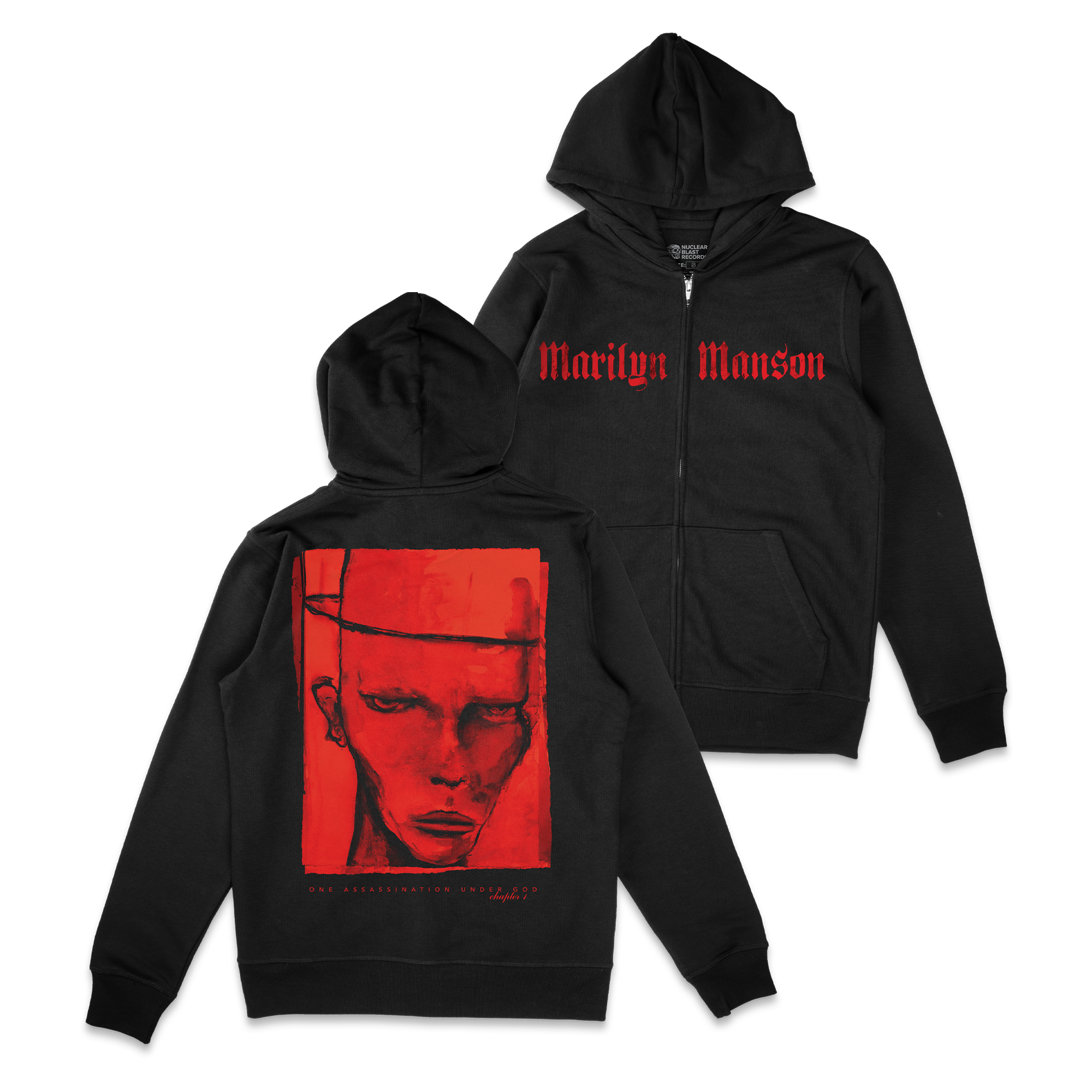 Marilyn Manson One Assassination Under God Chapter 1 Zip Hoodie Pre Order